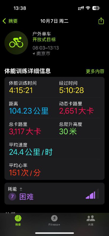 每个小白都有专属的 100 KM#骑行